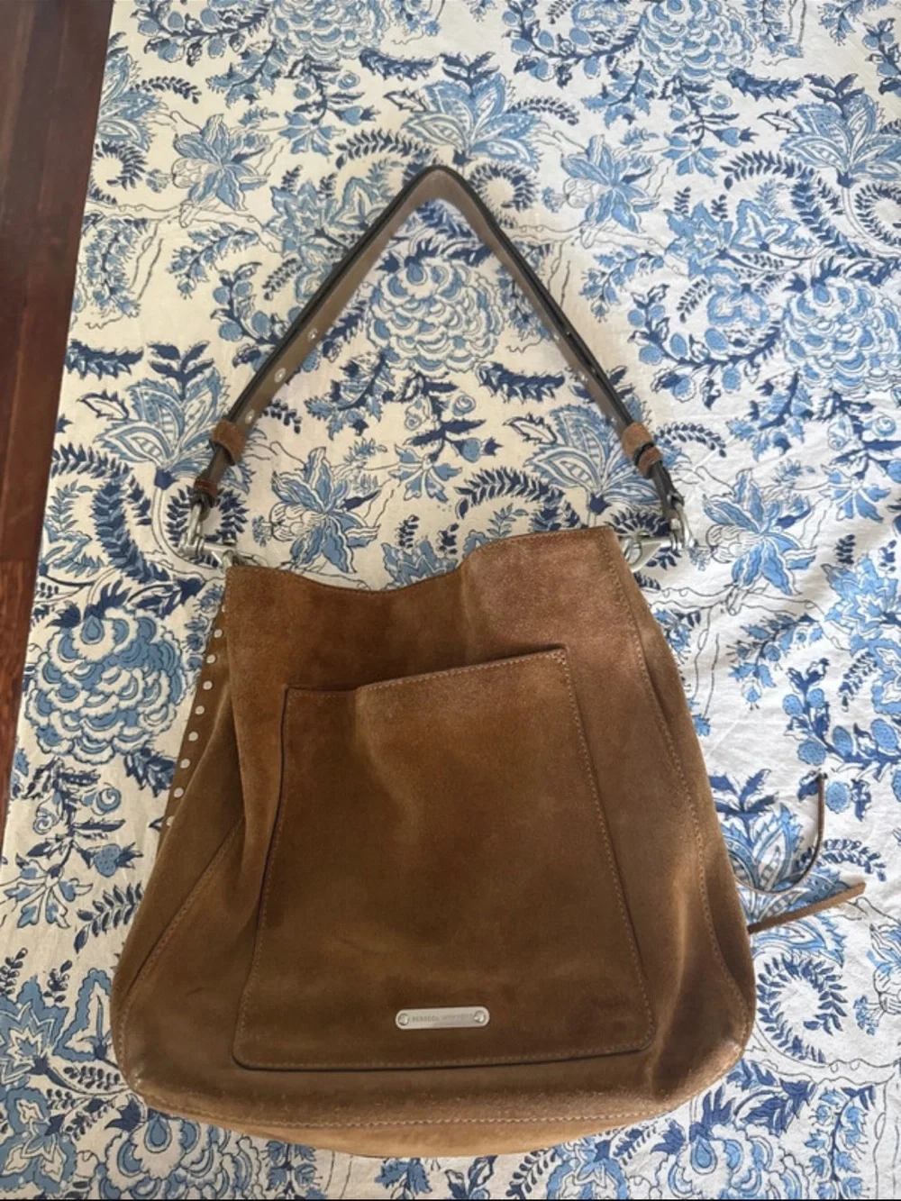 Suede Brown Women’s Shoulder Bag